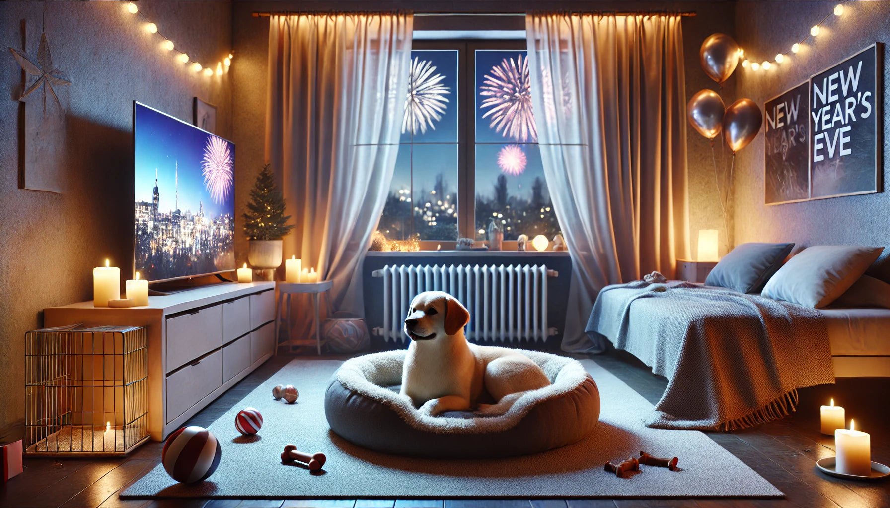 Die hilfreichsten Tipps für Hunde an Silvester - amigu